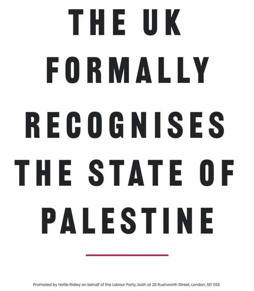 Statement on the UK’s Recognition of the State of&nbsp;Palestine